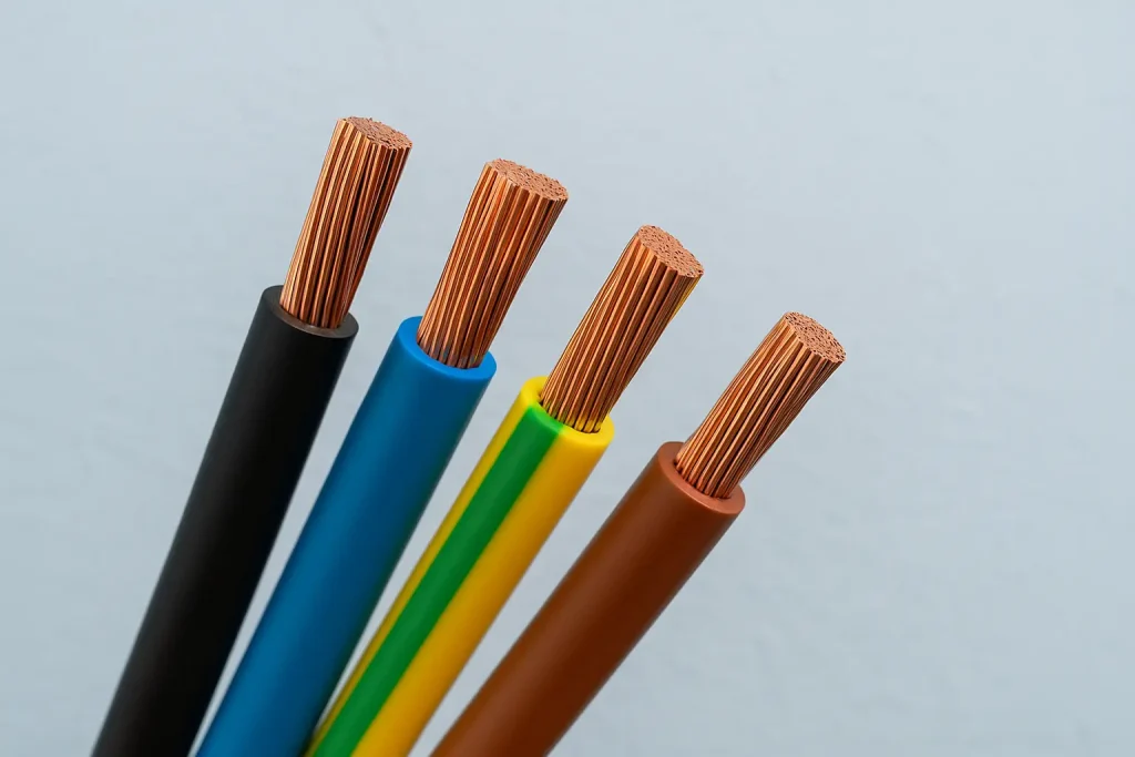 Cables de cobre