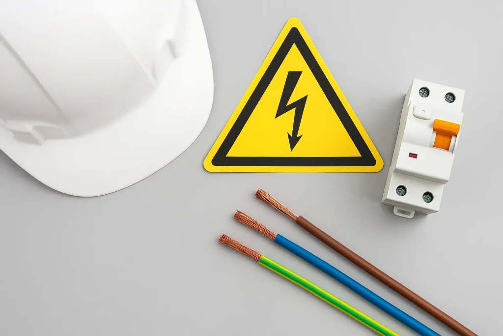 Elementos de seguridad eléctrica en la instalación